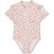 Цілісний купальник з коротким рукавом Neutral Leopard 110/116 Swim Essentials 2024SE1140