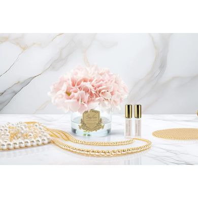 Аромат для помещений 5 Роз Pink Blush в прозрачном стакане, Clear Glass Cote noire GMH88