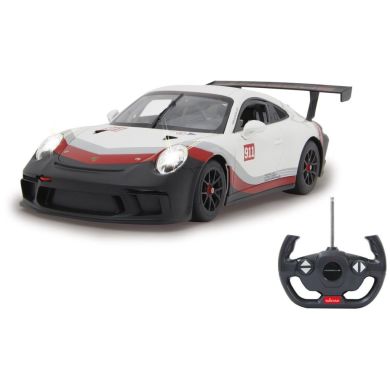 Автомобиль на радиоуправлении Porsche 911 GT3 Cup 1:14 белый 27 МГц Rastar Jamara 405153