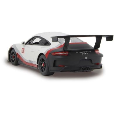 Автомобиль на радиоуправлении Porsche 911 GT3 Cup 1:14 белый 27 МГц Rastar Jamara 405153