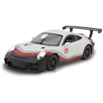 Автомобиль на радиоуправлении Porsche 911 GT3 Cup 1:14 белый 27 МГц Rastar Jamara 405153