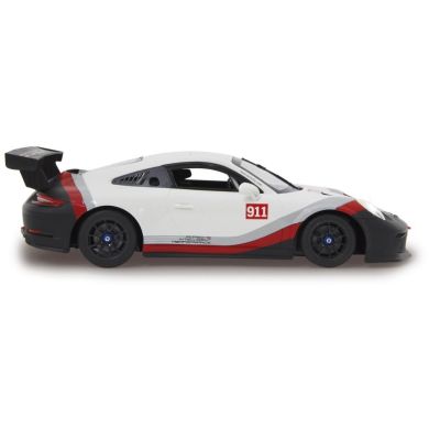Автомобиль на радиоуправлении Porsche 911 GT3 Cup 1:14 белый 27 МГц Rastar Jamara 405153