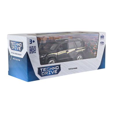 Автомодель TOYOTA PRADO (черный) 1:40 KM6189D