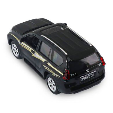 Автомодель TOYOTA PRADO (черный) 1:40 KM6189D