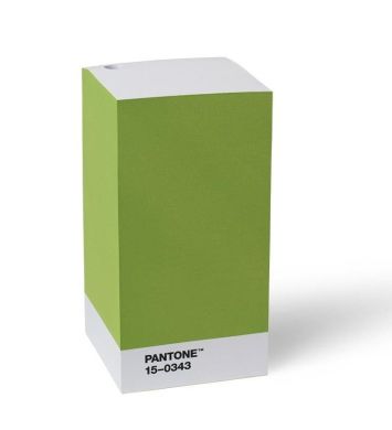 Блок для записів Pantone Living Зелений 15-0343 1400 аркушів 101460343