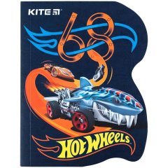 Блокнот вирубка, клей, 60 аркушів, А6 Hot Wheels Kite HW24-223