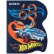 Блокнот вирубка, клей, 60 аркушів, А6 Hot Wheels Kite HW24-223