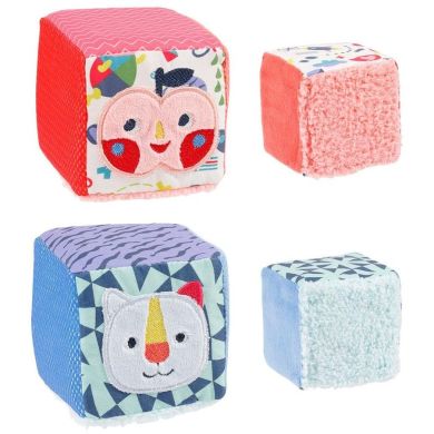 Детский игрушечный набор кубиков Друзья Fehn 055276