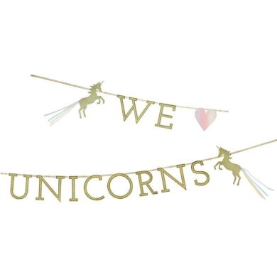 Гирлянда WE HEART UNICORNS 3 м UNICORN-GARLAND