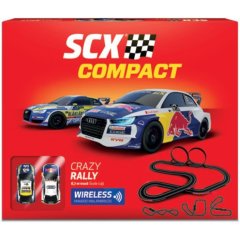 Гоночный электрический трек SCX Crazy Rally 1:43 6,6 м SCX Scalextric C10306X500