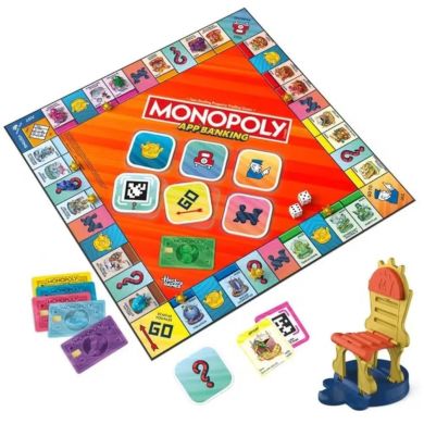 Гра настільна Монополія Мобільний Банкінг Hasbro gaming G1424