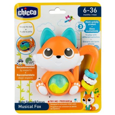 Игрушка-погремушка Лисичка Chicco 11589.00
