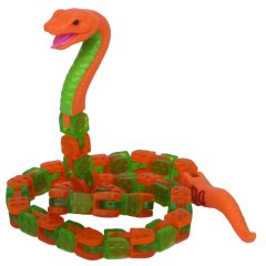 Іграшка Klixx Creaturez Fidget Пітон зелено-червоний KX130P_A