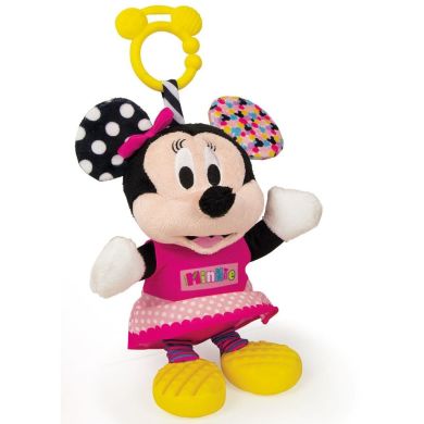 Игрушка мягкая на коляску Clementoni Baby Minnie, серия Disney Baby 17164