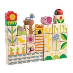 Іграшка з дерева Садові блоки Tender Leaf Toys TL8453