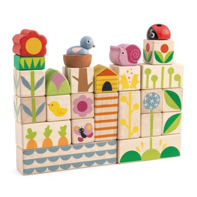 Іграшка з дерева Садові блоки Tender Leaf Toys TL8453