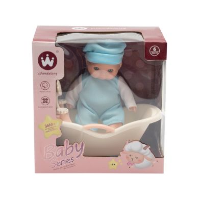 Іграшкова ванночка з лялькою W6925A