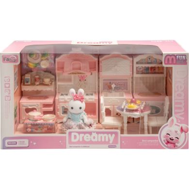 Ігровий набір Кролик Kaidi: Родина на кухні XIE SHENG TOYS 6681