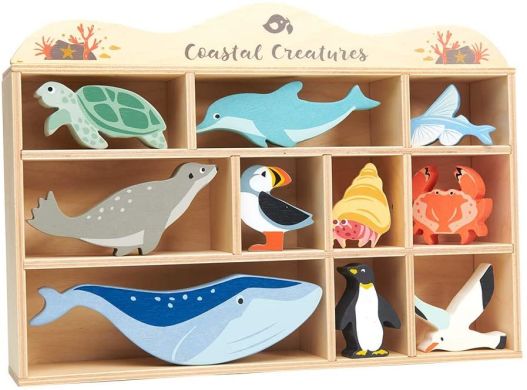Ігровий набір Tender Leaf Toys Coastal Animals дерев'яний TL8479