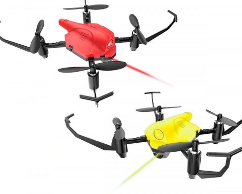 Игровой набор Wowitoys бой квадрокоптер на радиоуправлении Battle Drone WWT-H4816S