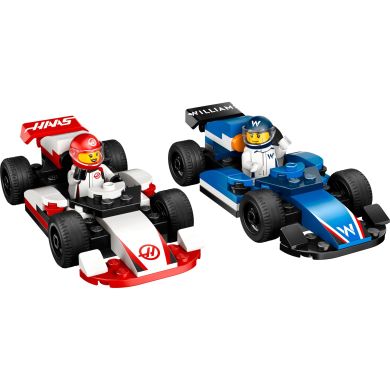 Конструктор Автомобілі для перегонів F1 команд Williams Racing та Haas F1 LEGO City 60464
