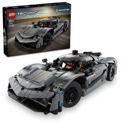 Конструктор LEGO TECHNIC Koenigsegg Jesko Absolut &mdash; сірий гіперкар 42173