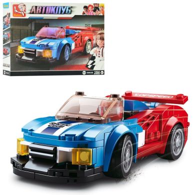 Конструктор SLUBAN &laquo;Car Club&raquo;: машина, фигурка, 164 детали M38-B0633E