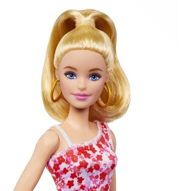 Лялька Barbie Барбі Модниця у сарафані в квітковий принт HJT02