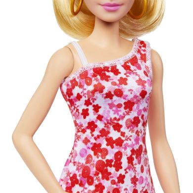 Лялька Barbie Барбі Модниця у сарафані в квітковий принт HJT02