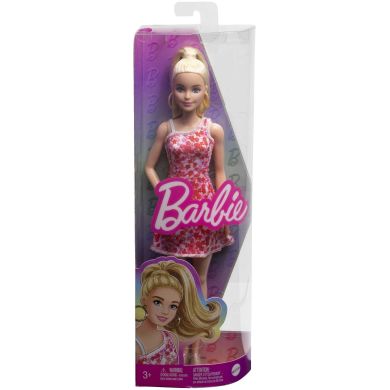 Лялька Barbie Барбі Модниця у сарафані в квітковий принт HJT02