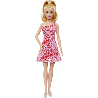 Лялька Barbie Барбі Модниця у сарафані в квітковий принт HJT02