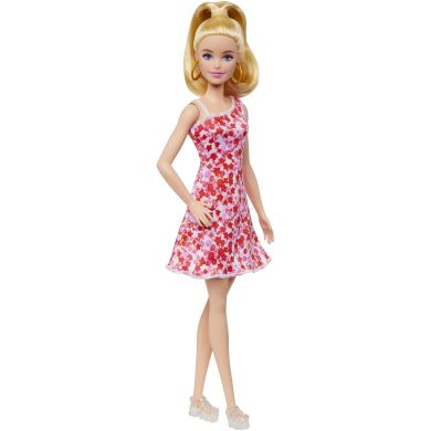 Лялька Barbie Барбі Модниця у сарафані в квітковий принт HJT02