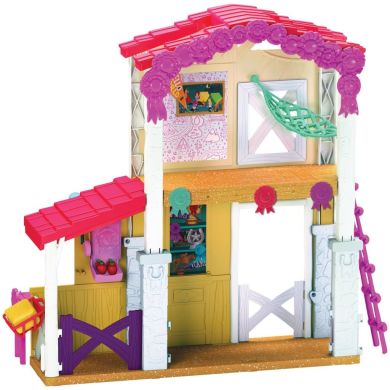 Лялька та кінь у загоні з аксесуарами Winner&rsquo;s Stable Camp Clover Barn 35,5x51x13 см 53185