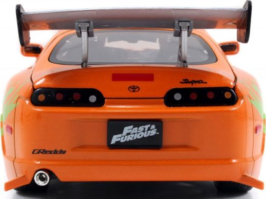 Машина металева Jada Форсаж Toyota Supra 1995 + фігурка Брана 1:24 253205001