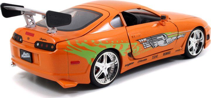 Машина металева Jada Форсаж Toyota Supra 1995 + фігурка Брана 1:24 253205001