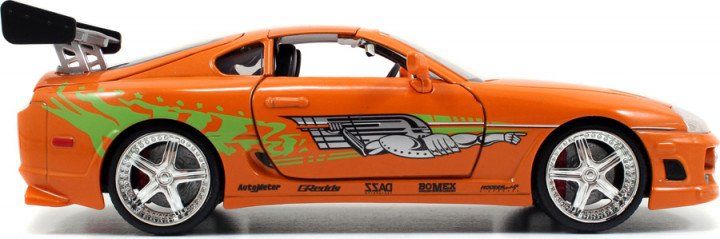 Машина металева Jada Форсаж Toyota Supra 1995 + фігурка Брана 1:24 253205001