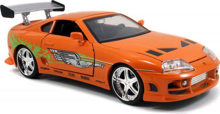 Машина металева Jada Форсаж Toyota Supra 1995 + фігурка Брана 1:24 253205001