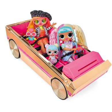 Машинка для ляльки L.O.L. Surprise! 3в1 Вечіркомобіль 118305