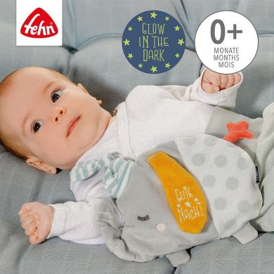 Мягкая игрушка-грелка Слоненок с виноградными косточками 21 cm Fehn 53210