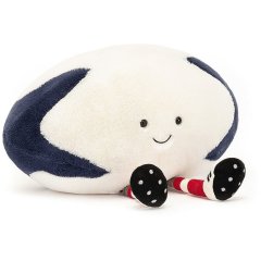 Мягкая игрушка Jellycat (Джелликет) Мячик для регби 23 см AS2R