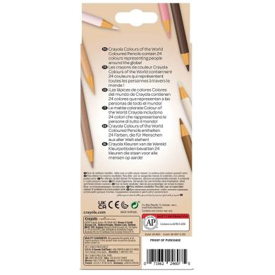 Набір кольорових олівців, 24 шт. Crayola 68-4607