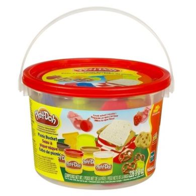 Набір для творчості з пластиліном Play-Doh Відерце з інструментами 23414