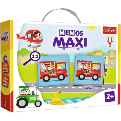 Настольная игра Мемос MAXI Транспорт Trefl 02267