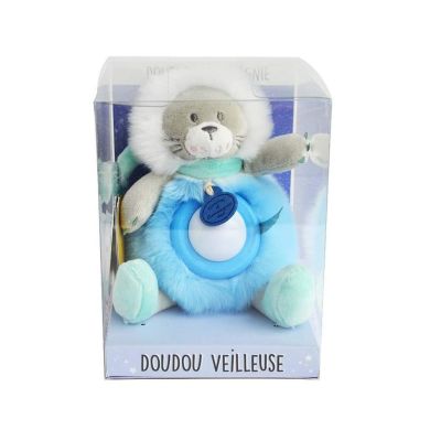 Ночник Doudo Night Light Лев DC3408, Синий