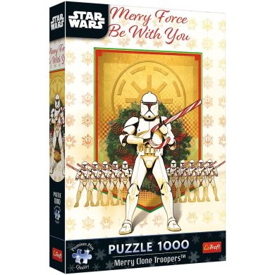 Пазли 1000 Premium Plus Lucasfilm Star Wars Веселий клон-штурмовик Trefl 12086