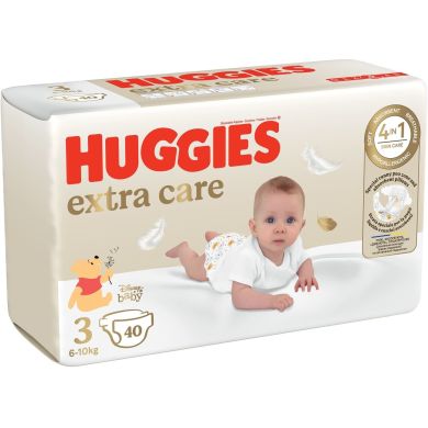 Подгузники Huggies Extra Care Size 3 (6-10 кг) 40 шт 9400878/9400875 5029053574400, M
