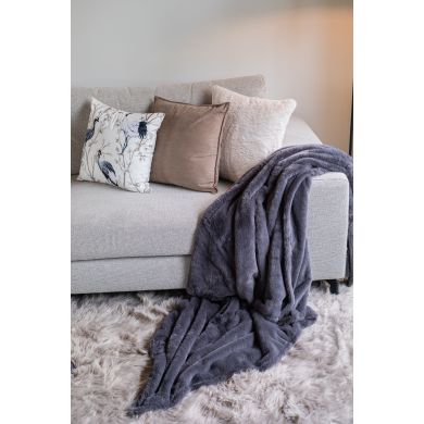 Плед RUBY 150x200 см, сірий Tiseco 3611GREY