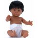 Пупс з анатомічними ознаками з волоссям хлопчик The Doll Factory Tiny babies 34 см 06.61706