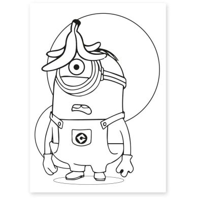 Розмальовка А4 YES Minions, 12 сторінок 742917