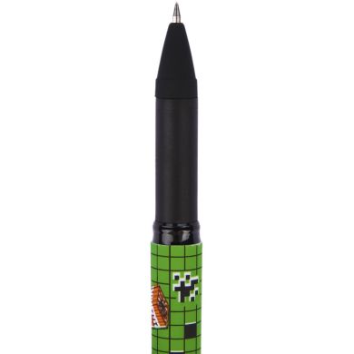 Ручка гелева Yes Minecraft.Boom 0,5 мм синя 420464
